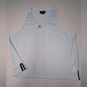 Jordan Light Blue Mesh Tank Top